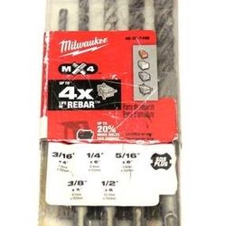 Milwaukee Carbide Bit Kit