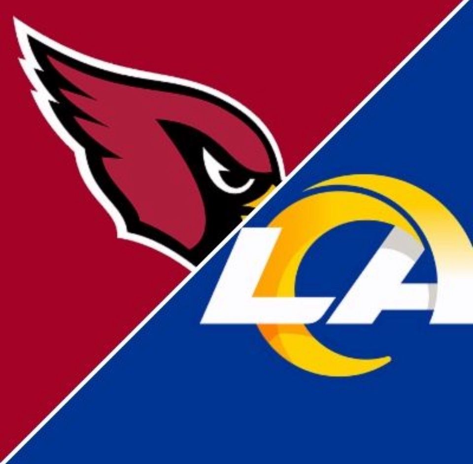 Los Angeles Rams Vs Arizona Cardinals Lower Level Row 9
