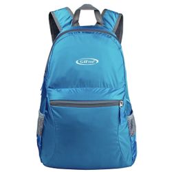 G4Free 20L Lightweight Packable Backpack Travel Hiking Daypack Foldable Light Blue