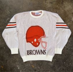 Vintage Cleveland Browns NFL Pro Line Knit Sweater