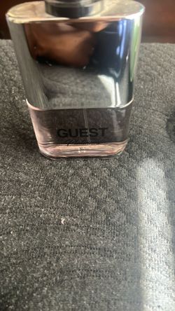Guess Platinum Cologne Fragrance Bottle