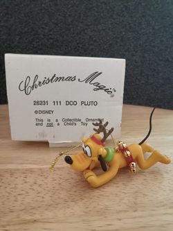 Christmas Magic Disney Ornament - Pluto