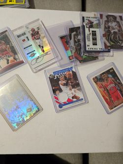 Sports Card Lots. MJ, Luka, Iverson, Lamelo.