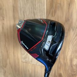Stealth 2 plus Driver 8 degree stiff