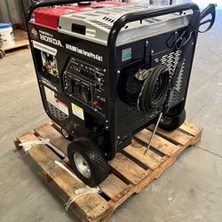 Model HD10,000 Task Force Pro 4 in 1, Honda GX390 gas powered generator, air compressor, pressure washer and DC 12v 8.3A battery charger.