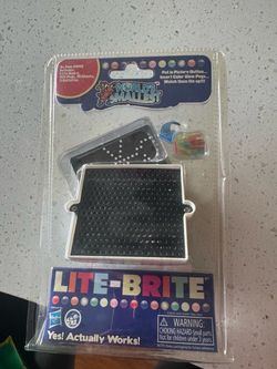 World's Smallest Lite-Brite Mini Toy
