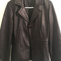 Women leather jacket