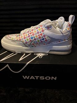 Watson Low-Top Sneakers White Multicolor Monogram