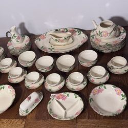 Franciscan Desert Rose 62 pc set 1958/1963