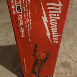 Brand New Milwaukee M18 Mulititool   TOOL  ONLY