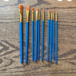 Set Of 10 Paintbrushes 