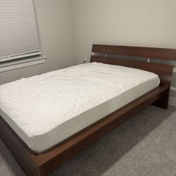 Full Size IKEA Bed With Costco Mattress