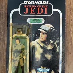 Vintage Star Wars Kenner ROTJ Leia Endor (Canadian) MOC