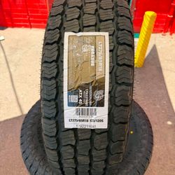 LT 275/65/18 Pegasus ATX New Tires Set 