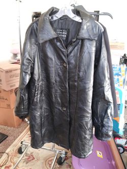 Women's Genuine Leather Coat