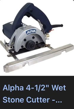 ALPHA Stone Cutting Wet Saw