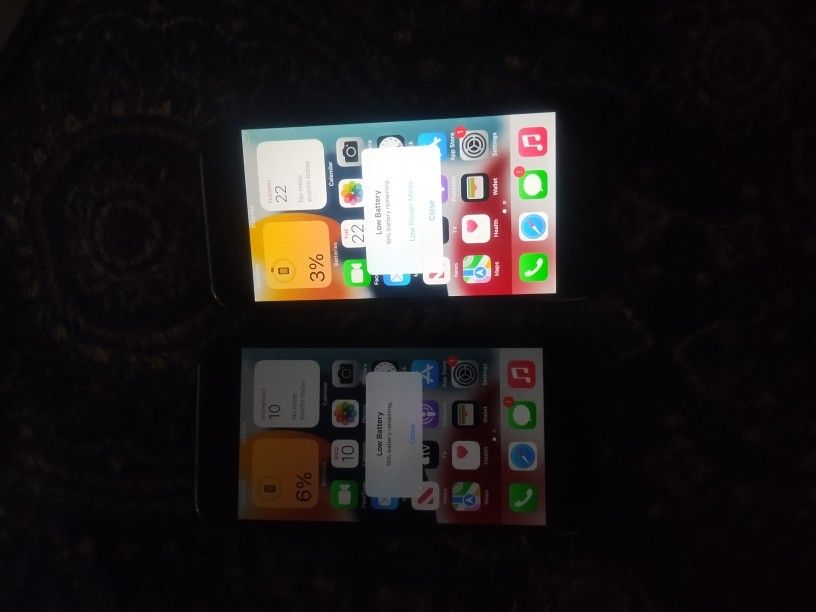 Both Unlocked iPhones 7 For 90
