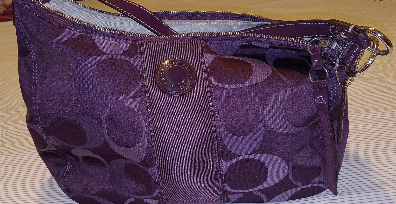 Coach Purse- Limited Edition Purple