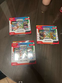 Pokémon First Partner Illustration Collection Series 2 (x3)