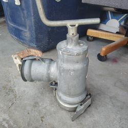 Steel Irrigation Pipe Fitting  4”x3” Latch  Lock Or Ring Lock Riser Valve Opener