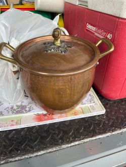Ruffoni made in Italy Copper Stockpot , 4.7 Qt.