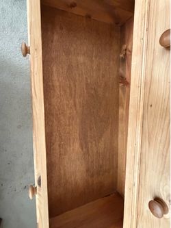 Wooden dresser
