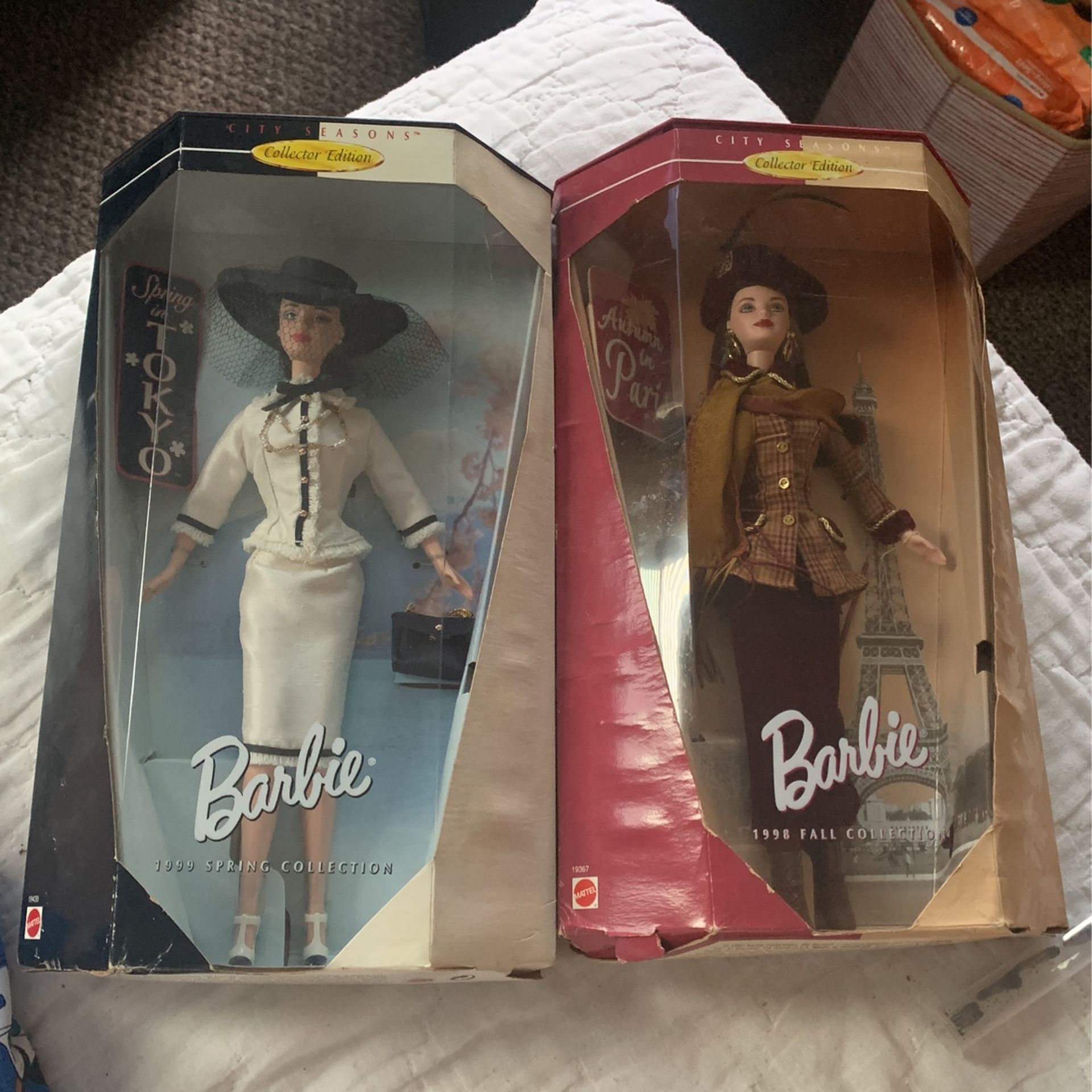 Collector Edition Barbie 1999 Spring 1998 Fall Collection
