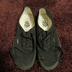Authentic Vans, Black, 6.5M 8W