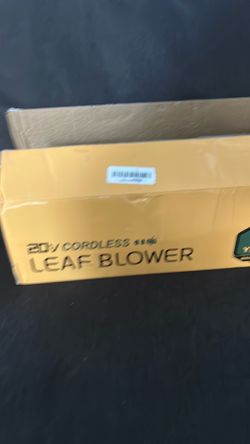 Cordless Leaf Blower