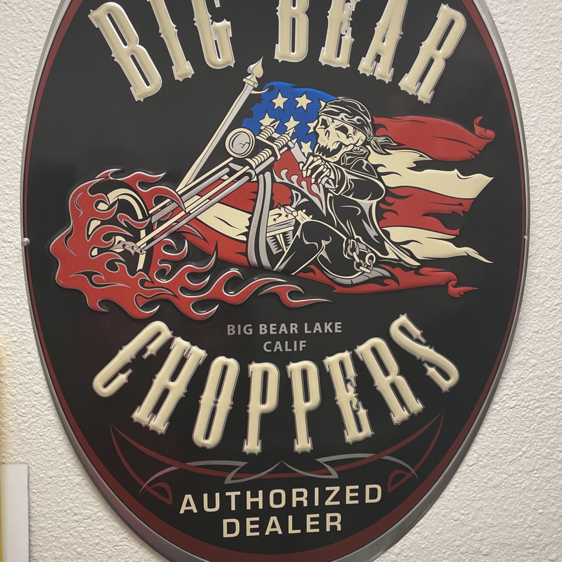 Big Bear Choppers Dealer Sign