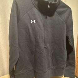 Pullover | Under Armour 1379492 Women's Rival Fleece Half Zip Pullover Jacket