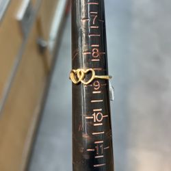 James Avery 14kt Double Heat Ring 