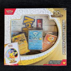 POKÉMON 30TH CELEBRATION POSTER COLLECTION