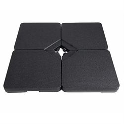 256lb 4 Pieces Base Stand Weight Set for Outdoor Patio Cantilever Umbrella