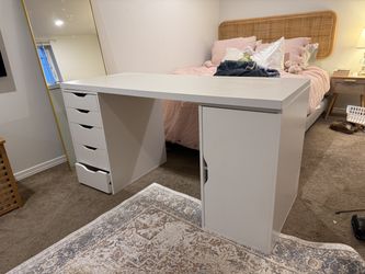 IKEA Desk with Storage