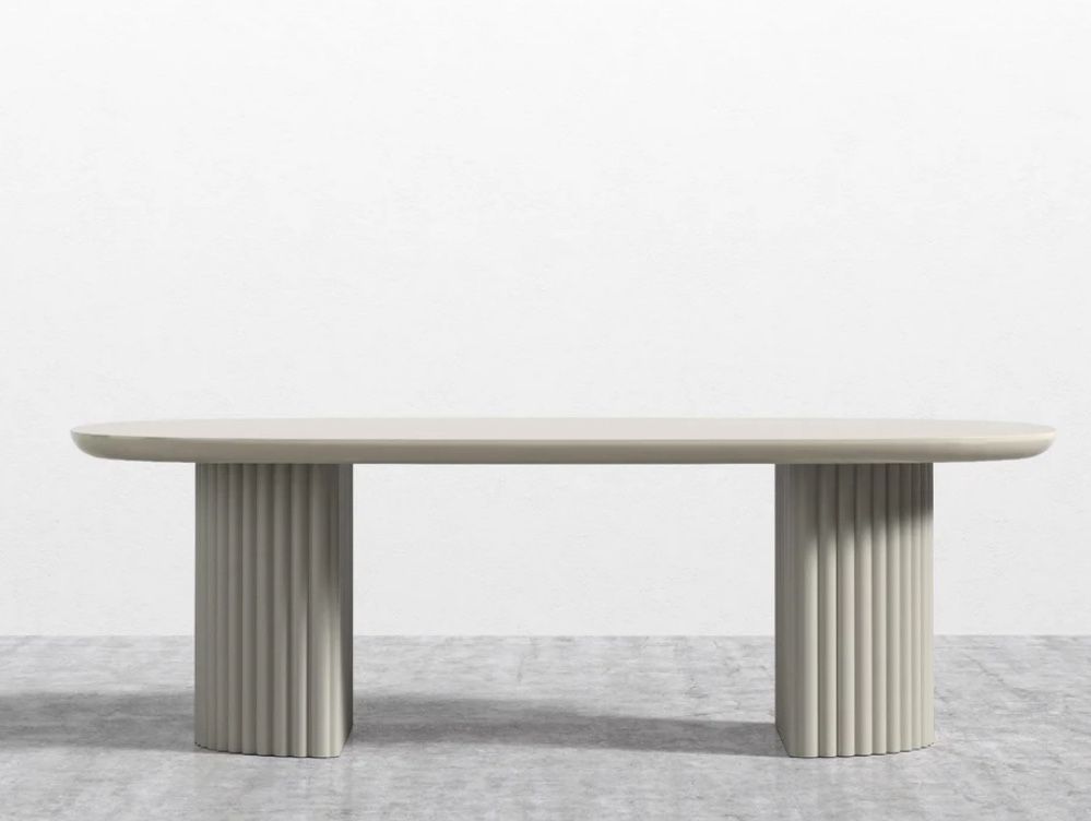Rove Concepts Osten Dining Table – Alabaster