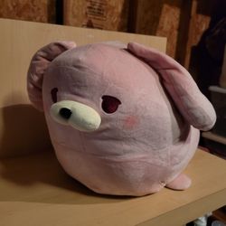 Pink Plush Dog
