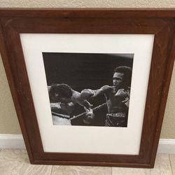 No Mas Framed Photograph Leonard Duran II