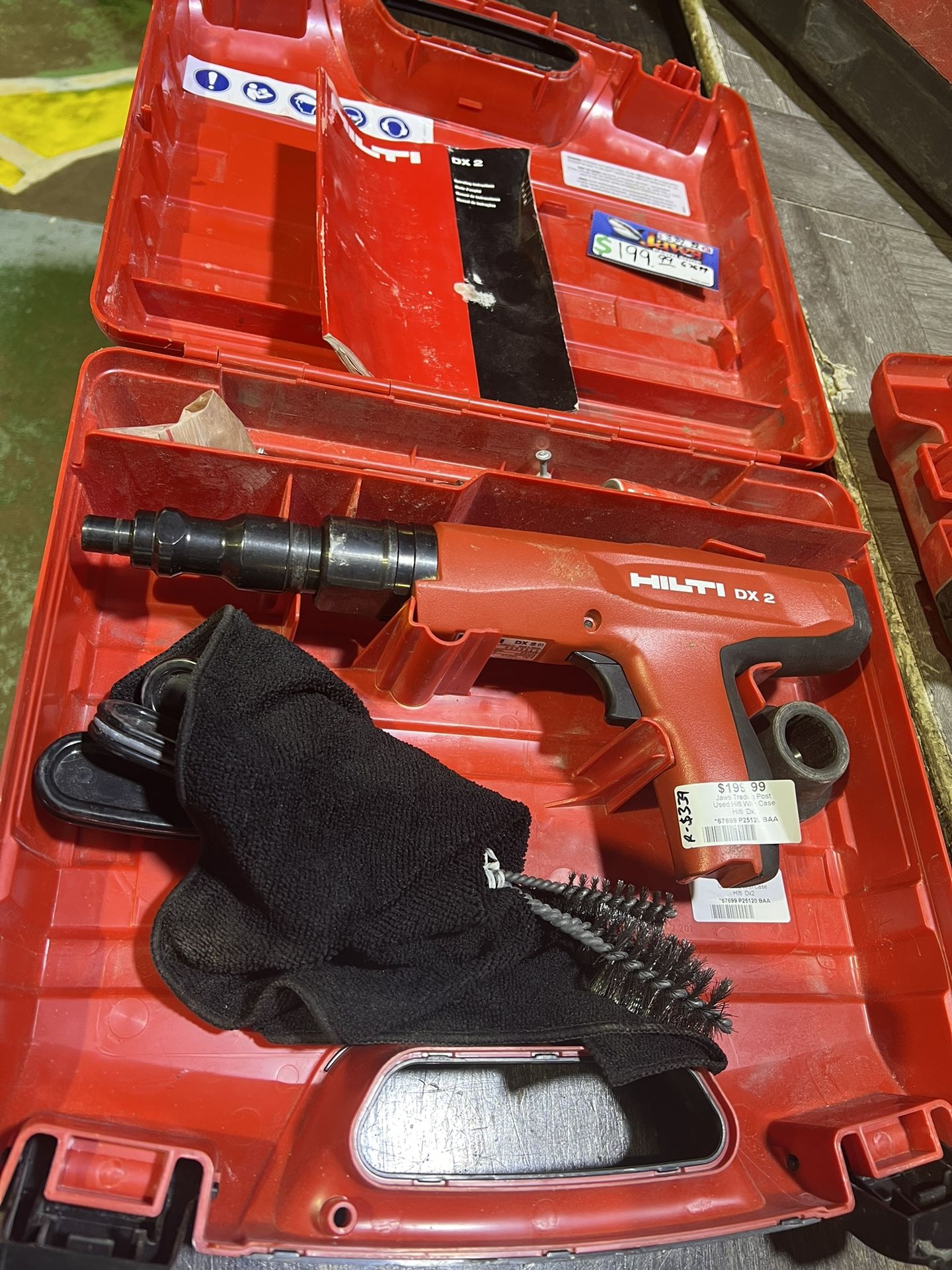 Hilti concrete nailer DX 2 pick up only