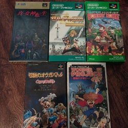 Complete Nintendo Super Famicom Games 