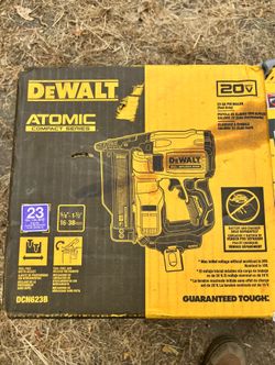 ATOMIC 20V MAX Lithium Ion Cordless 23 Gauge Pin Nailer Tool Only