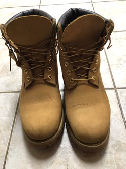 Timberlands boots good condition wore few time $65.00 size 12.