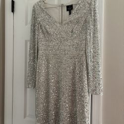 Adrianna Papell Sequin Dress