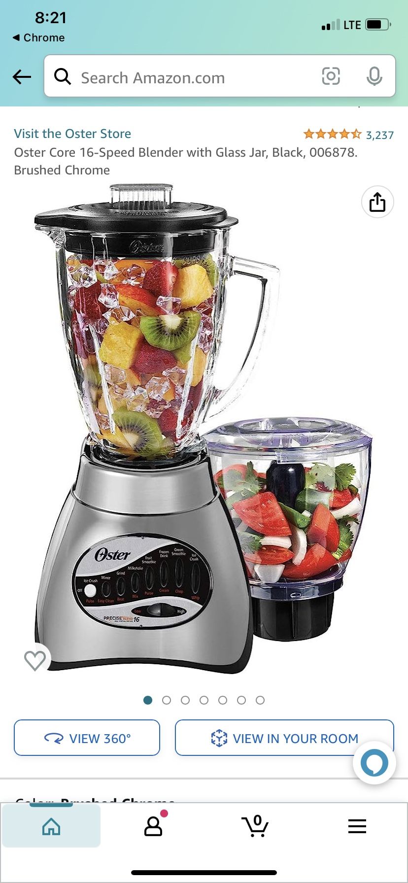 Oster 300 Plus Precise Blender - Food Chopper