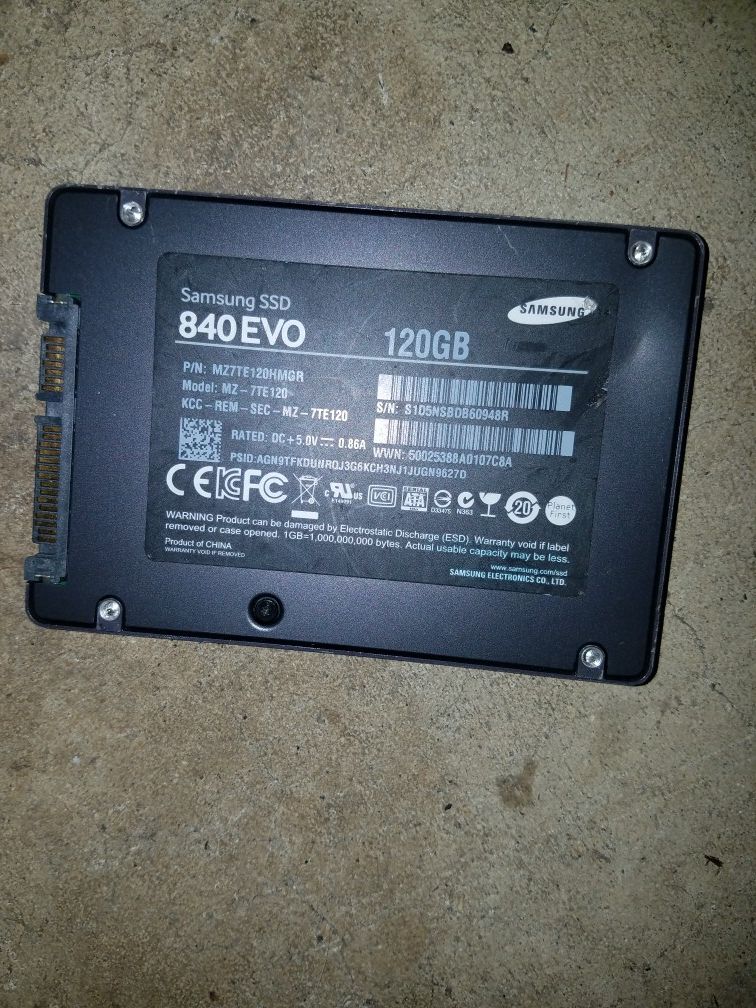 120gb samdung evo