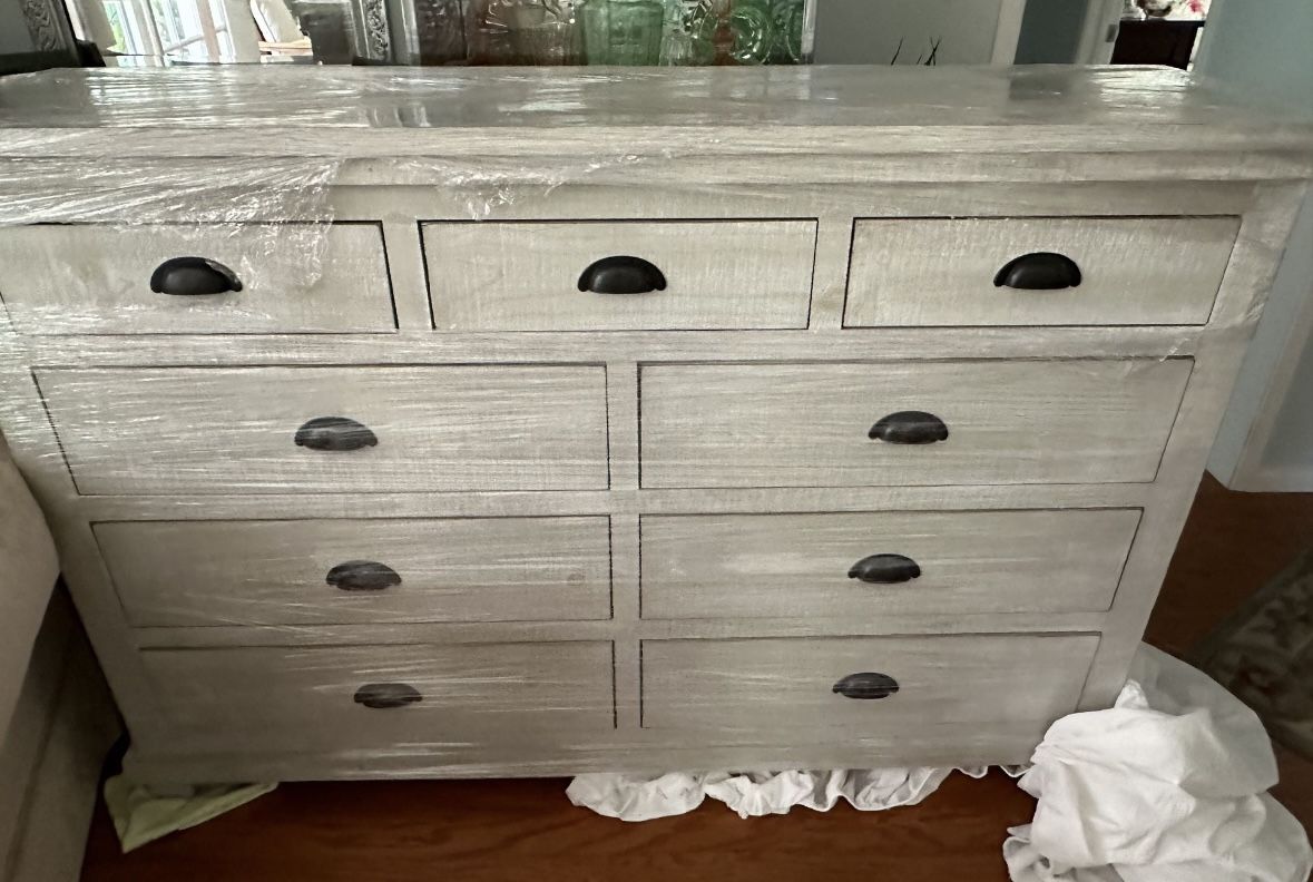 NEW Light Wood Dresser