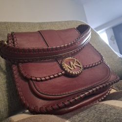 Burgundy, Branded MK Bag, Expensive, Brand New.