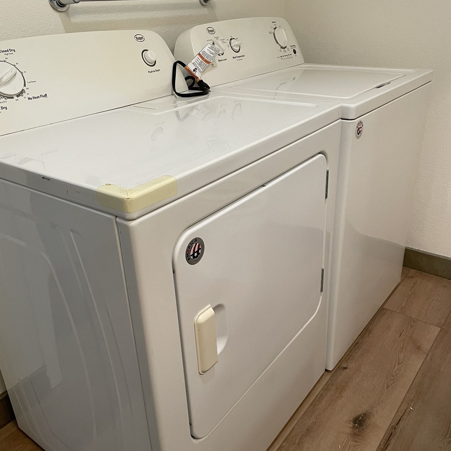 Roper Washer And Dryer Set For Sale