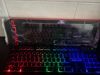 LVLUP Pro Gaming Keyboard with RGB LED Keys