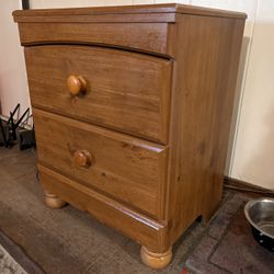brown mini cabinet